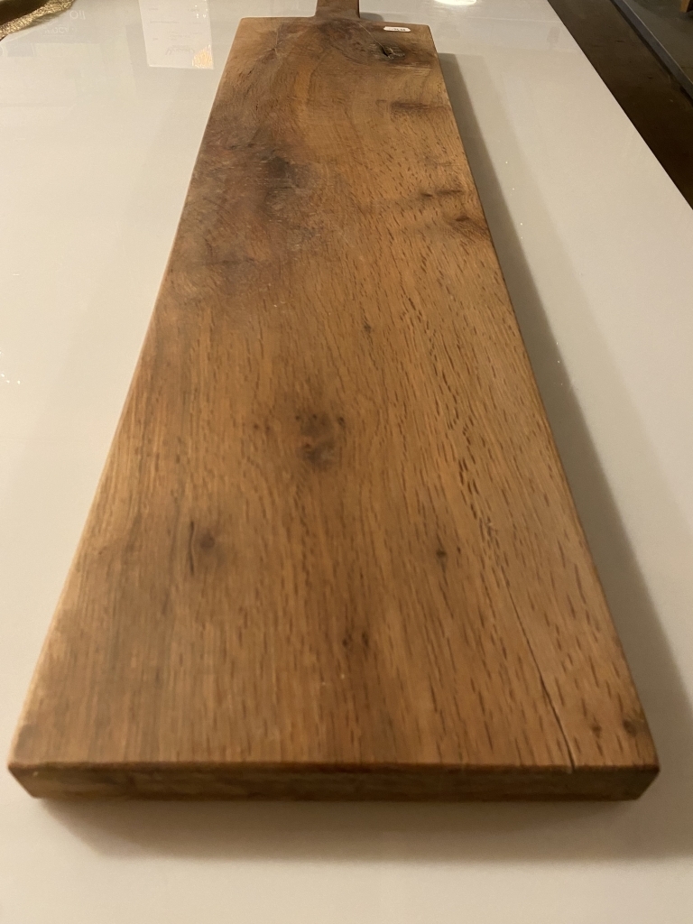 Snij/serveer/hapjes plank van eiken hout