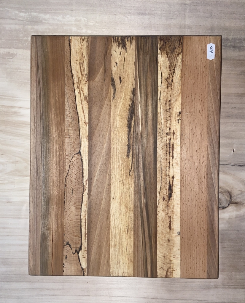 Snij/serveer/hapjes plank van peer beuken hout met slaap