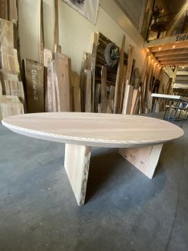 Salontafel van Douglas hout